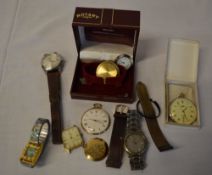 Various watches including Titus & Rotary