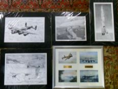 Various aircraft prints inc Vertical Asc