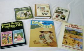 Old postcard & railway poster books incl