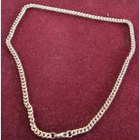 Tested as 9ct gold chain total weight 41