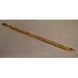 9ct gold bracelet, total weight 20g