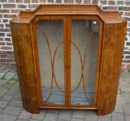 Art deco display cabinet