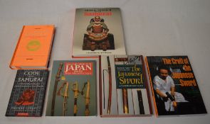 Various samurai themed books