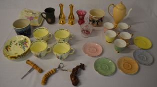 Various ceramics and glassware including