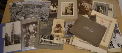 Large quantity of Louth pictures, postca