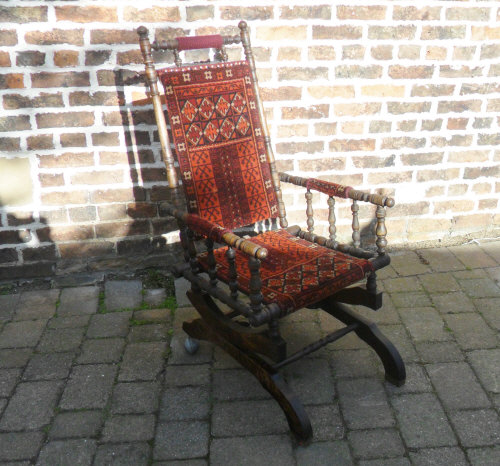 Late 19th century American rocking chair