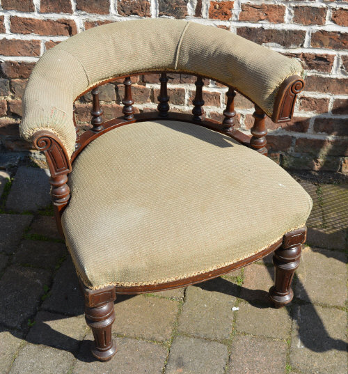 Victorian tub chair