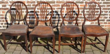 4 dining chairs (af)