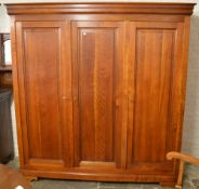 Triple door French armoire