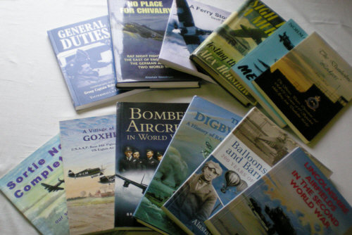 11 books on the Lincolnshire RAF & 'Ball