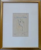 Jean Cocteau print 'Le testament l'orphe