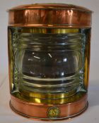 Brass & copper lantern