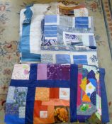 5 various patchwork quilts