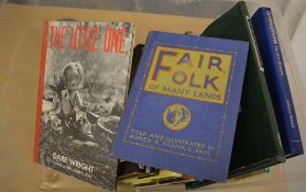 Box of books including 'The Little One'