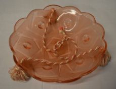 1930s glass light shade