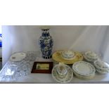 Various ceramics and glassware inc Colcl