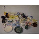 Ceramics including Wedgwood jasperware,