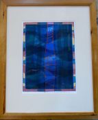 Abstract Lithograph of Anita Ford 'Requi