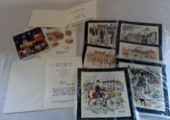 Various Colin Carr prints & signed Chris