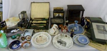 Assorted items inc silver plate, Limoges