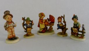 5 Goebel Hummel figurines