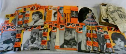 Quantity of Pop Weekly magazines from th