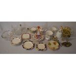 Various ceramics including Sadler teapot