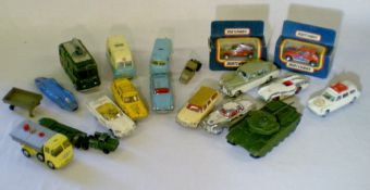 Various die cast vehicles inc. Dinky, Co