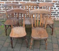 5 farmhouse style chairs