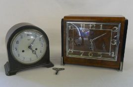 Two mantle clocks