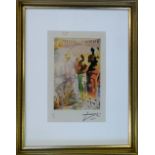 Salvador Dali print 38.5 cm x 49 cm