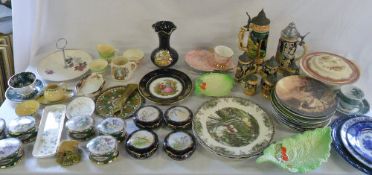 Various ceramics inc Wedgwood, Masons, L