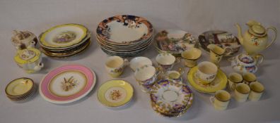 Ceramic plates including Royal Doulton c