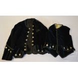 Victorian childs jacket and waistcoat