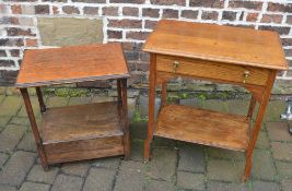 1930s sewing table & an occasional table