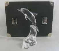 Large Swarovski dolphin complete with ca