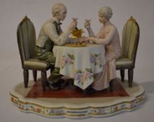 Capodimonte figure entitled 'Anniversari