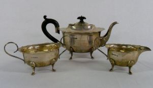 Silver tea set Birmingham 1928 Maker Joh