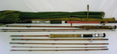 2 vintage fly rods: W G Dawson Sheffield