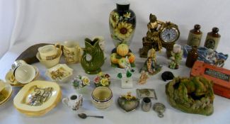 Various items inc Hap Henriksen, hallmar