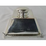 Large Silver inkwell 'Electric Giant Can