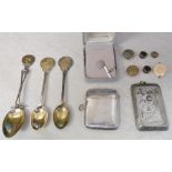 Silver plated vesta cases and sport rela