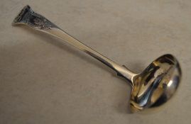 Scottish silver toddy ladle, total weigh