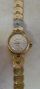 9ct gold Everite ladies cocktail watch l