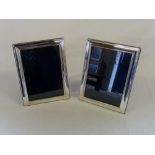 Pair of silver photo frames Sheffield wi