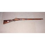 A 19th Century Indian? Issue musket, 46" long overall