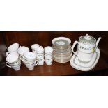 A Spode bone china "Provence" part tea and coffee set