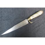 A mid 19thC Continental Hunting Dagger c