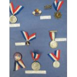 A small collection of Coronation medals