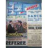 a group of early & mid-20thC posters & a